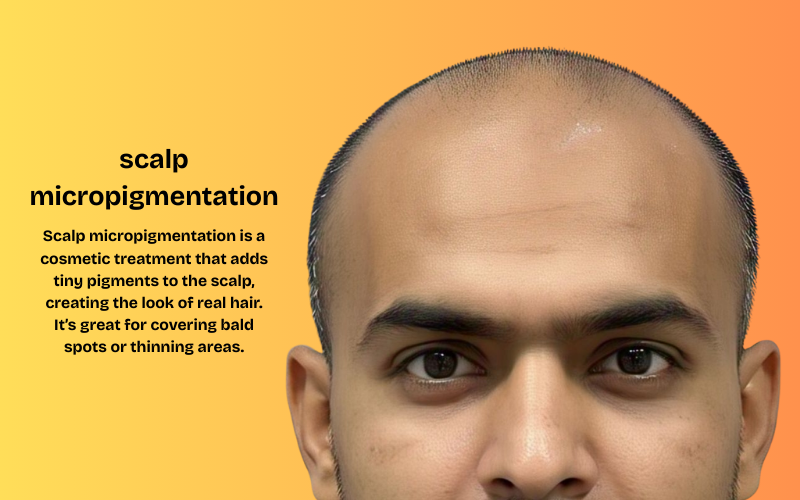Scalp Micropigmentation Treatment for Hair Loss in Dubai