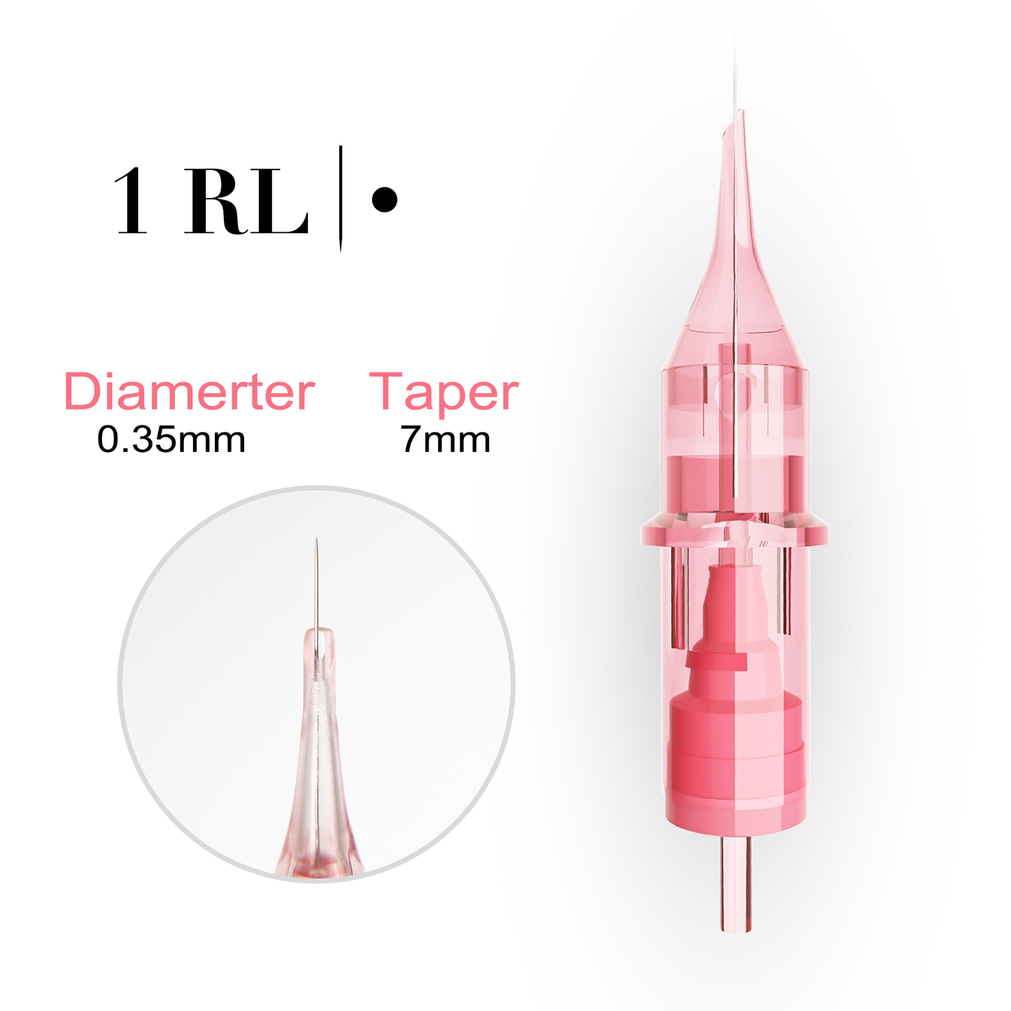 1R 0.35MM-HDS PINK UNIVERSAL CARTRIDGE - HDS