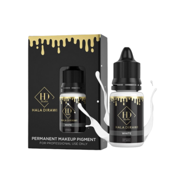 White -HDS PMU ORGANIC EYEBROWS PIGMENT